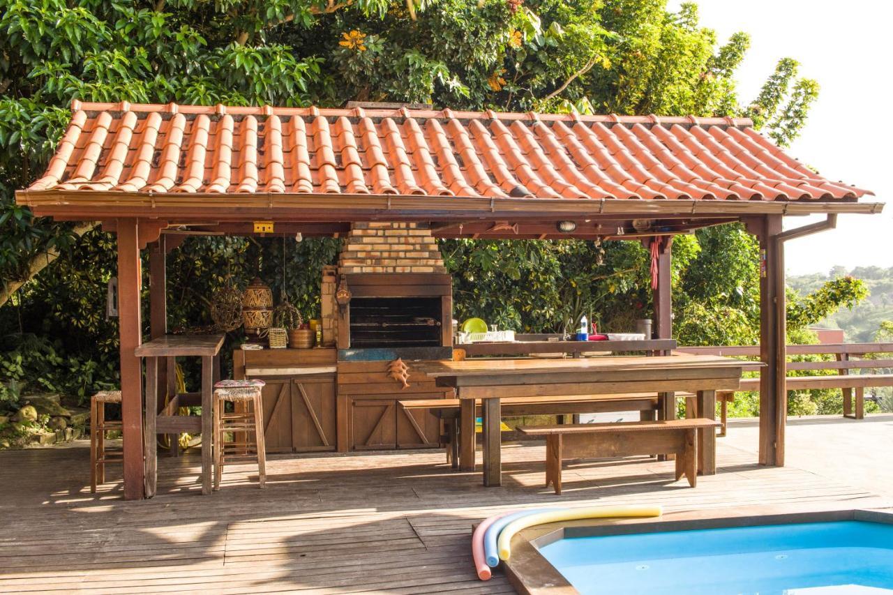 Casa Com Piscina E Incrivel Vista Para Lagoa Garopaba Eksteriør billede